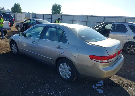 2004 Honda Accord 2.4 Lx из США, поврежденный, VIN 3HGCM56314G700760